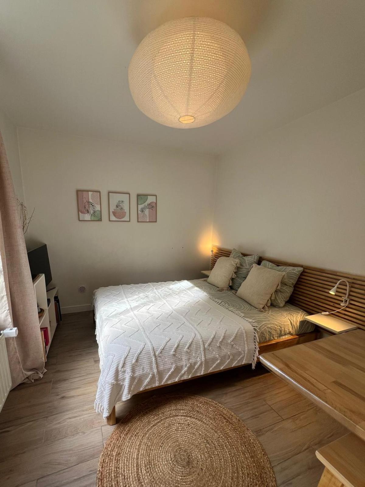 Escale Cosy A Pontoise Jacuzzi Et Terrasse Apartman Kültér fotó