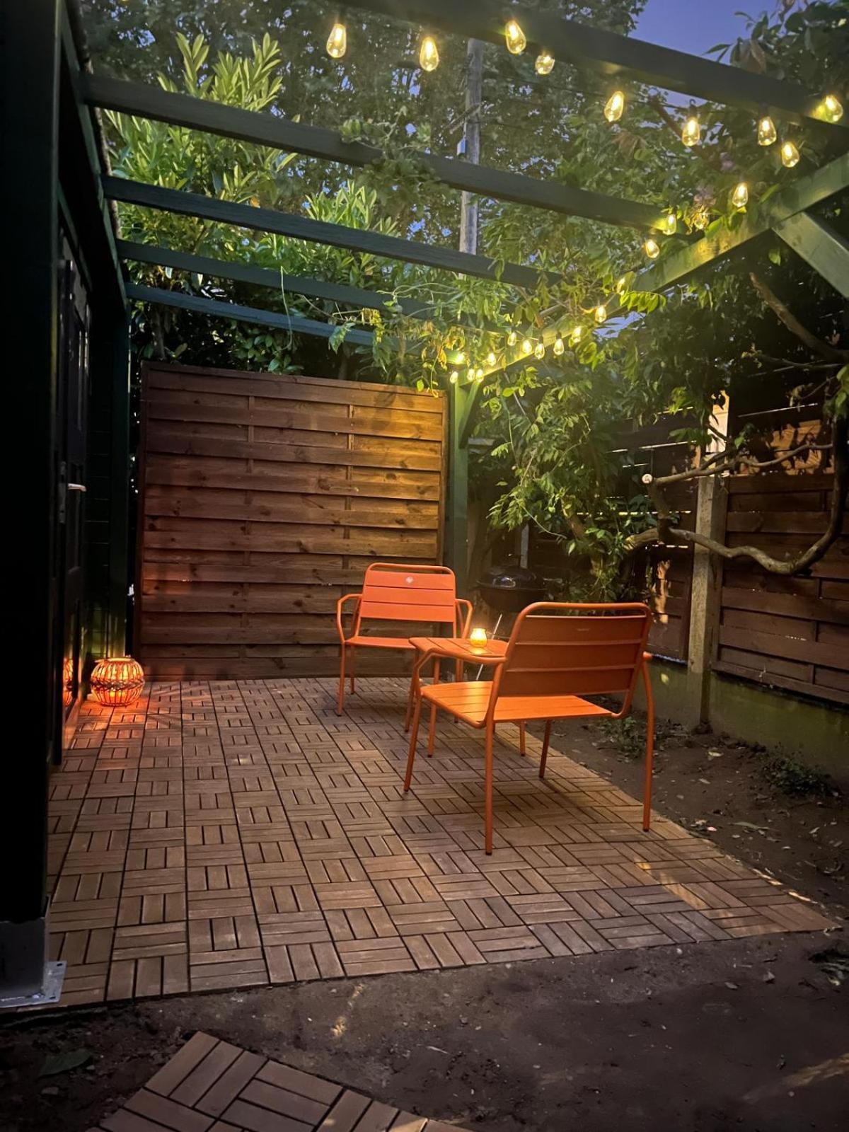 Escale Cosy A Pontoise Jacuzzi Et Terrasse Apartman Kültér fotó