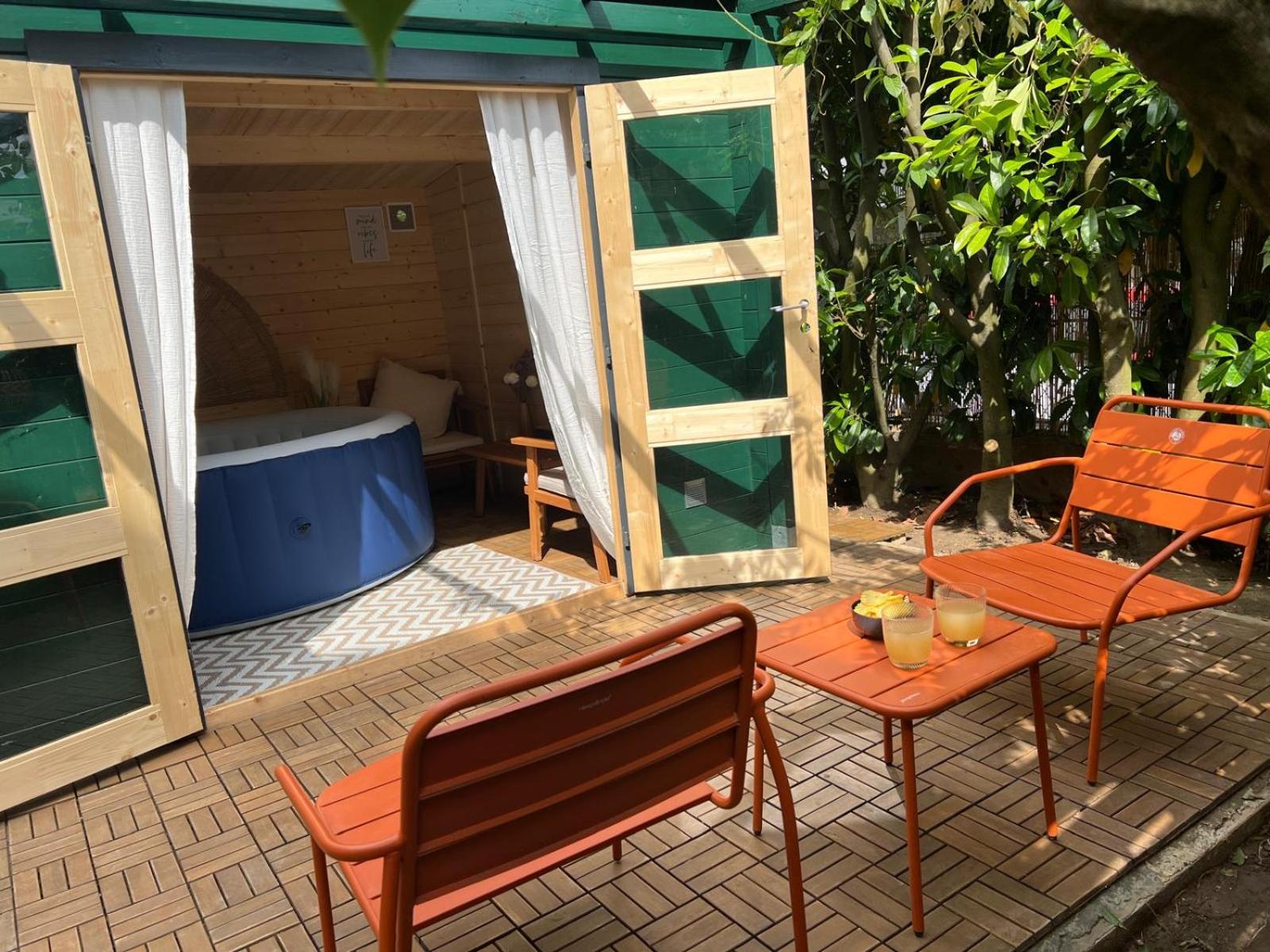 Escale Cosy A Pontoise Jacuzzi Et Terrasse Apartman Kültér fotó